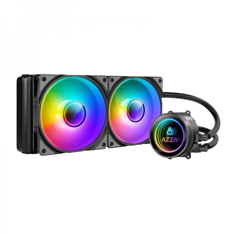 GENERICO - Refrigeración Liquida Azza CPU Liq Cooler 240mm ArGB 2xfans