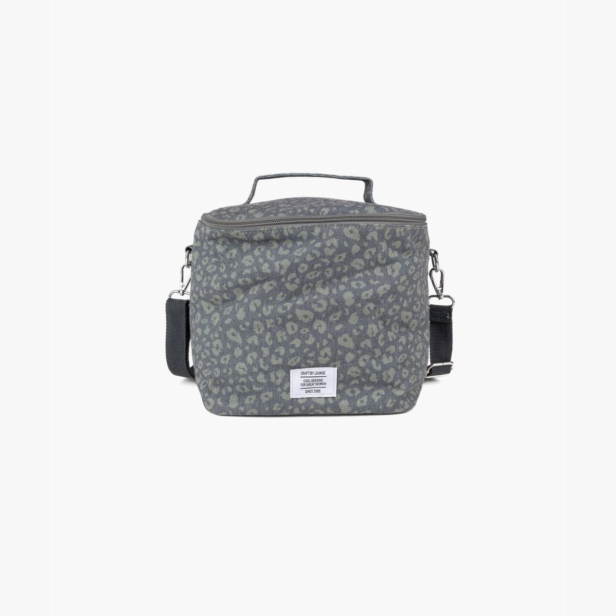 LOUNGE - Lonchera Mujer Cierre Verde Musgo