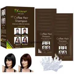 GENERICO - Shampoo Colorante Tinte Cubre Canas Coffee