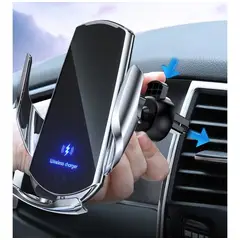 GENERICO - Cargador Soporte Automático Inalámbrico Para Todo Tipo De Telefono