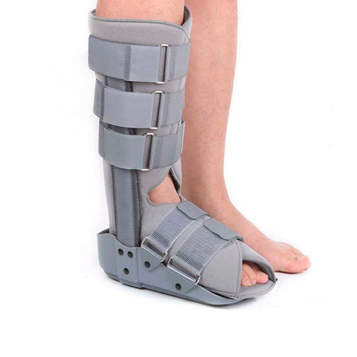 ONEDER - Bota Ortopédica Cam Walker Larga Gris Adulto Oneder Talla M