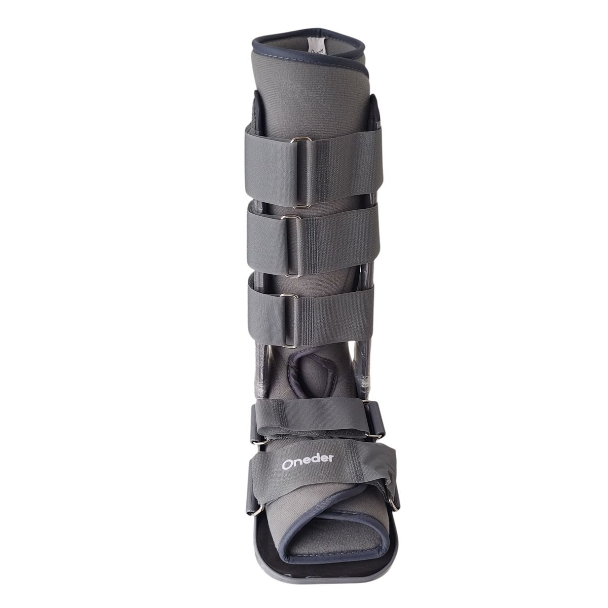 ONEDER - Bota Ortopédica Cam Walker Larga Gris Adulto Oneder Talla M
