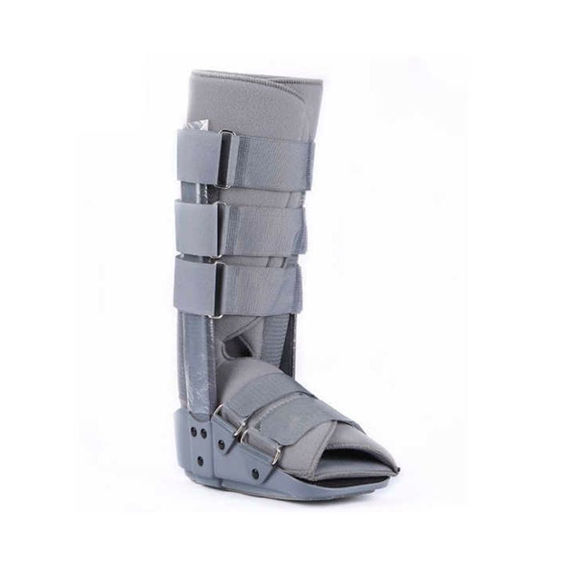 GENERICO - Bota Ortopédica Inmovilizadora Larga Gris Premium Oneder Talla L ORB3