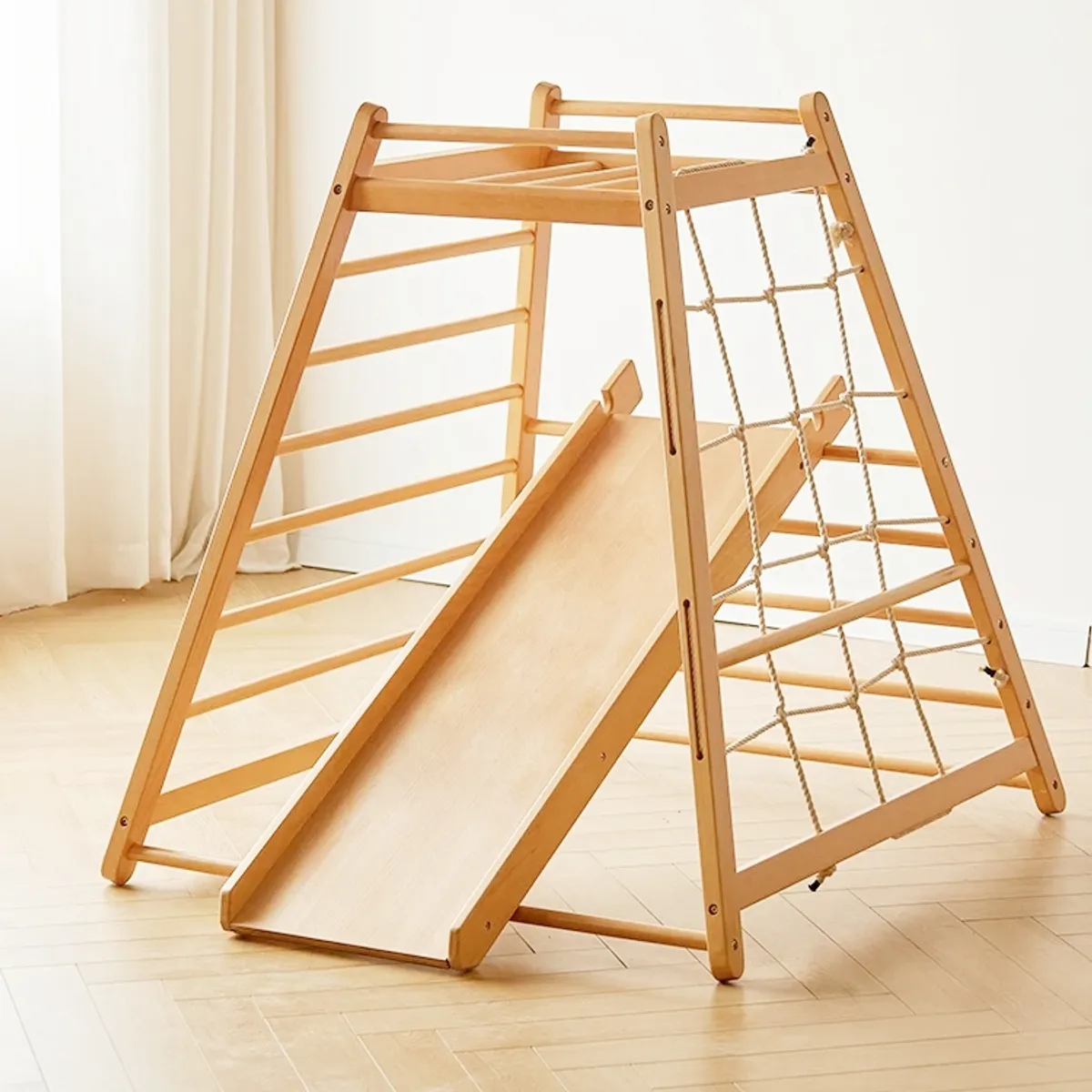 GENERICO - Juego madera escalada escalera niños WCFS-3