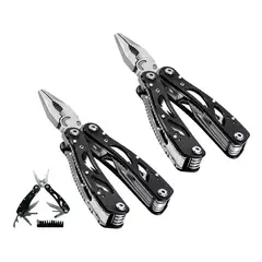 GENERICO - Set X2 Navaja Tactica Cuchillo Tactico Militar Alicate