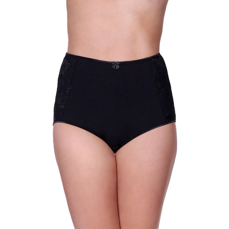 Calzon Algodon Lycra 20224 Negro M