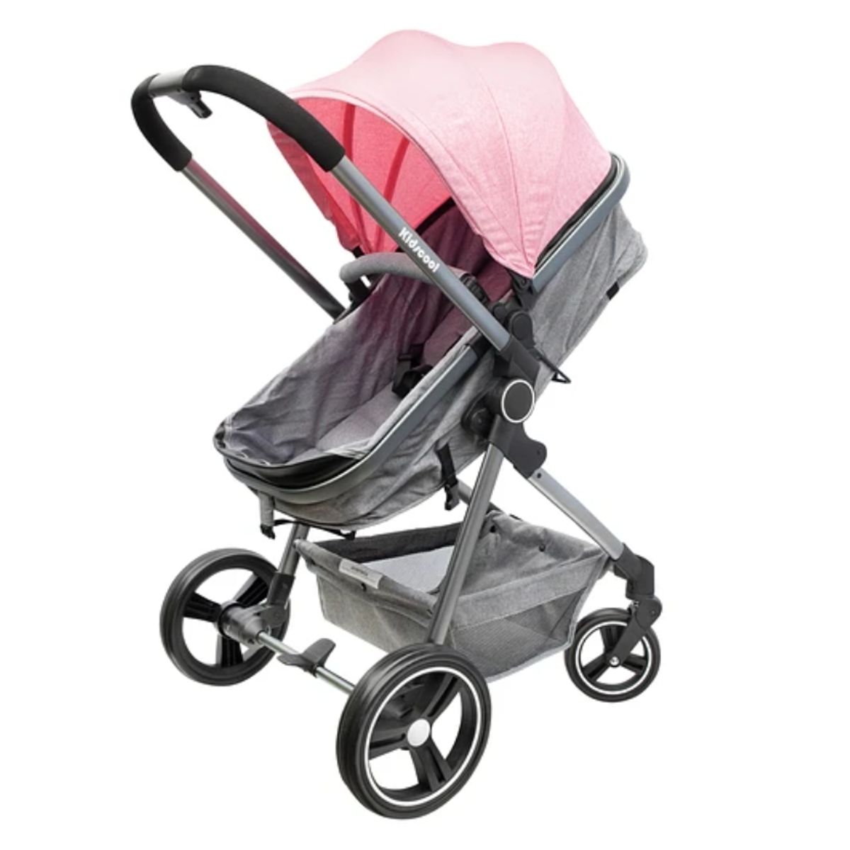 KIDSCOOL - COCHE CUNA CITY COMPACT ROSA - KIDSCOOL - S500-RS