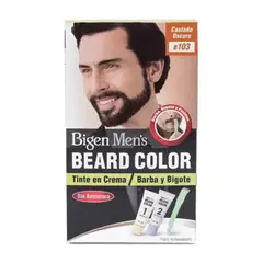 BIGEN - Tinte en Crema Barba y Bigote Castaño Oscuro
