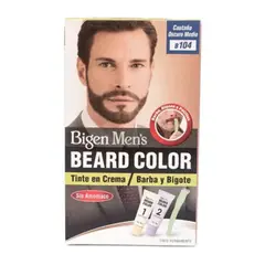 BIGEN - Tinte en Crema Barba y Bigote Castaño Oscuro Medio