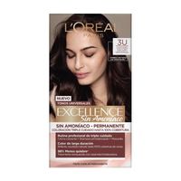 Tintura Excellence Sin Amoniaco 3U Castaño Oscuro Universal LOréal Paris