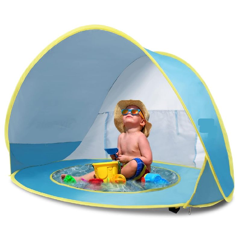 GENERICO - Carpas Para Niños Tienda Plegable Playera Piscina Celeste