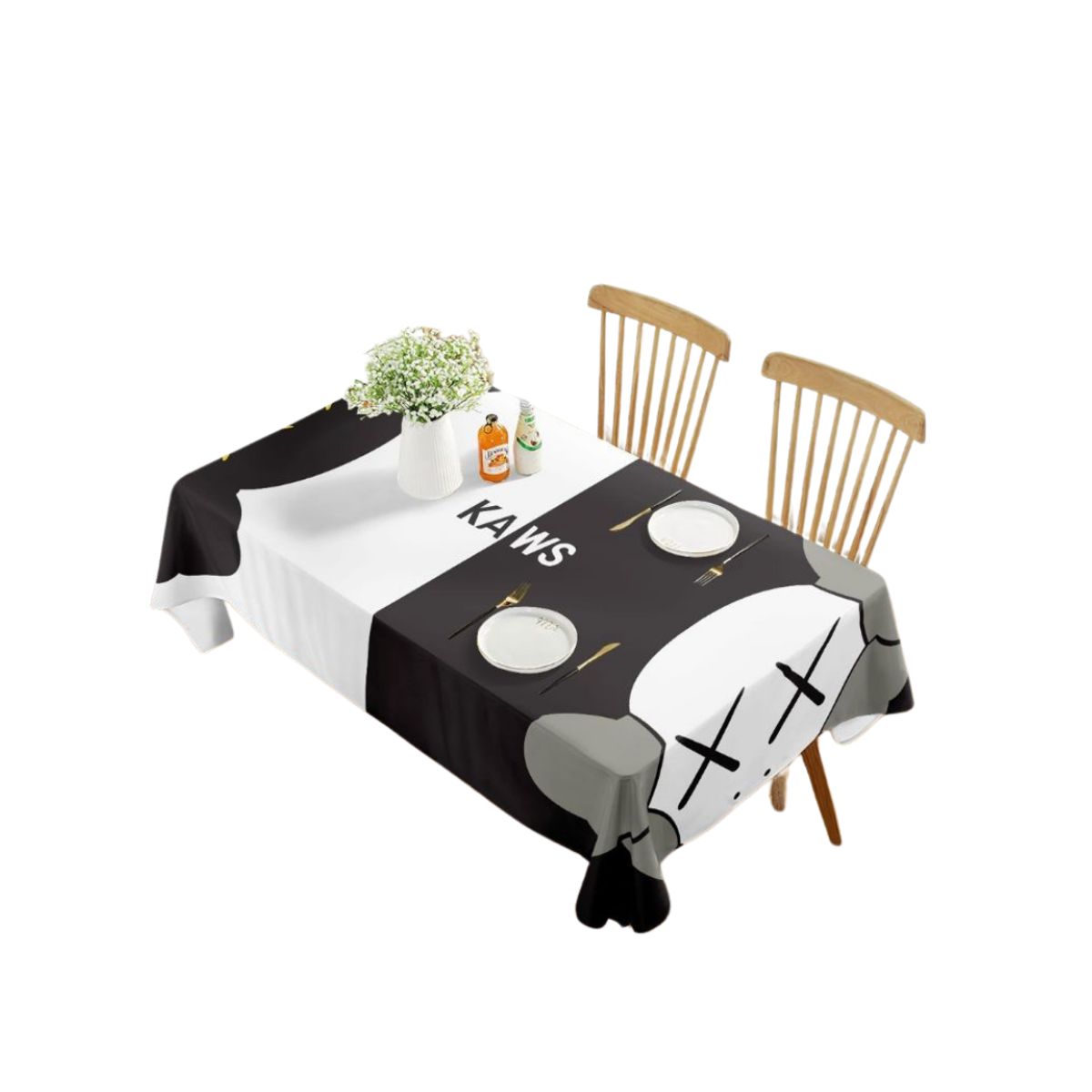 GENERICO - Mantel Rectangular Antimanchas Diseños Estampados 230x140cm