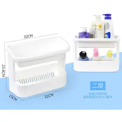 GENERICO - Rack organizador baño cocina 2 niveles 5611-2