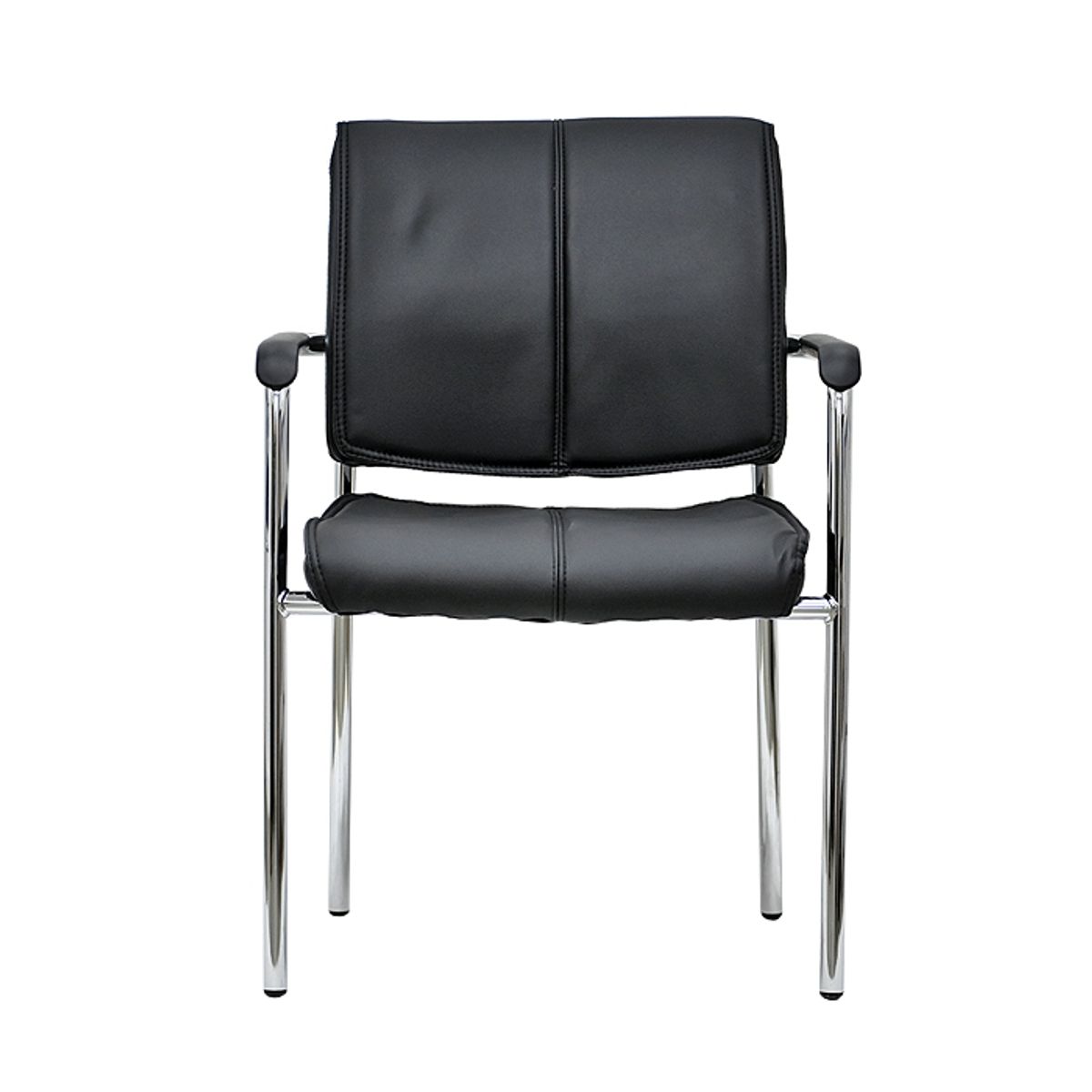 MSA MUEBLES SANTA ANA - Silla De Visita Oficina Premium Black FX