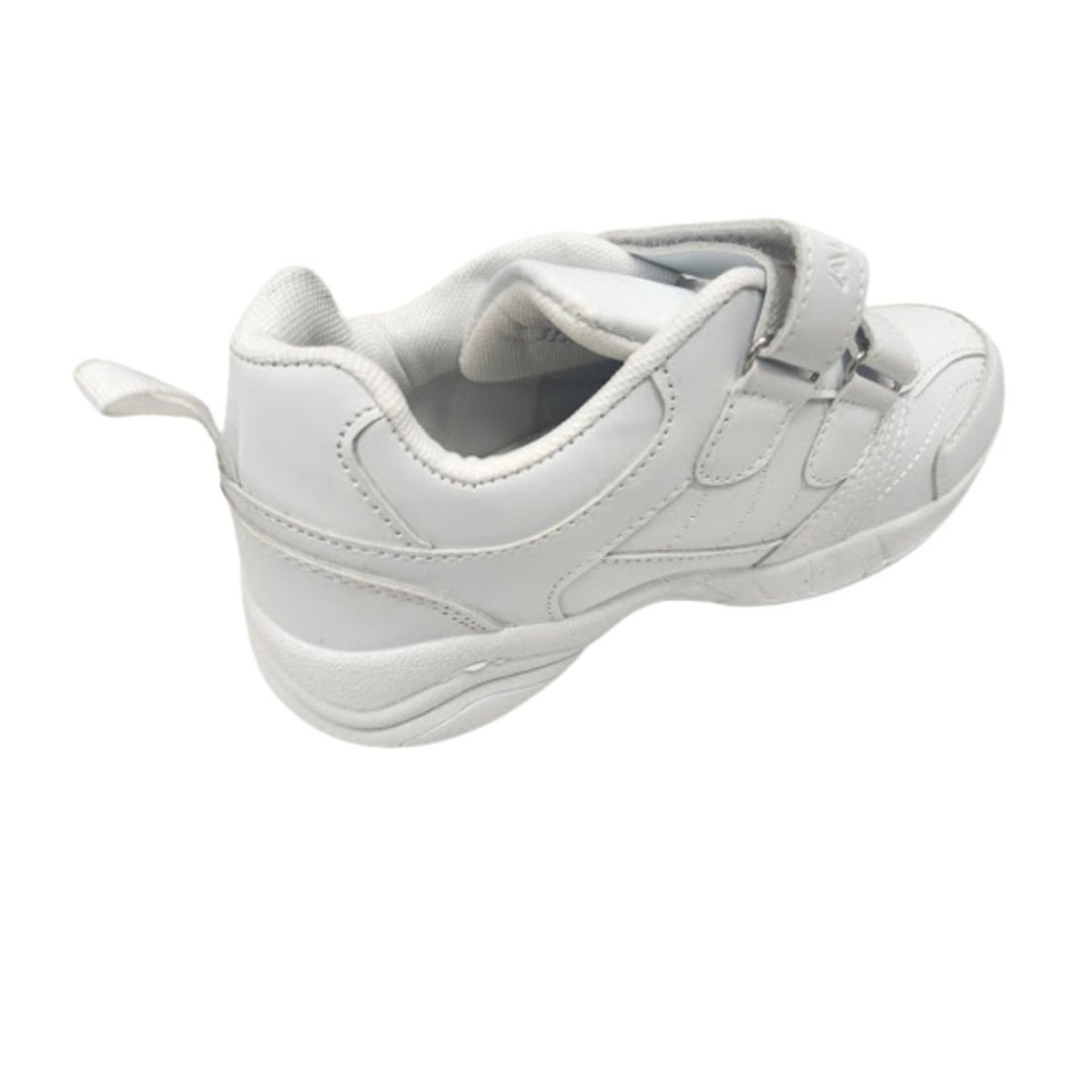 VINNYS OUTLET - Zapatilla Escolar Blanco Velcro