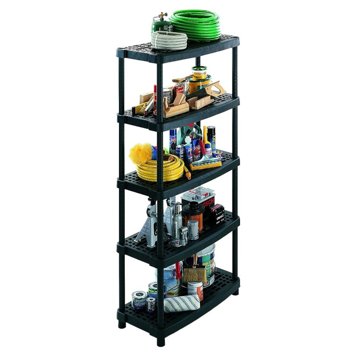 BOZZO - Estanteria Plastica Alta 5 niveles