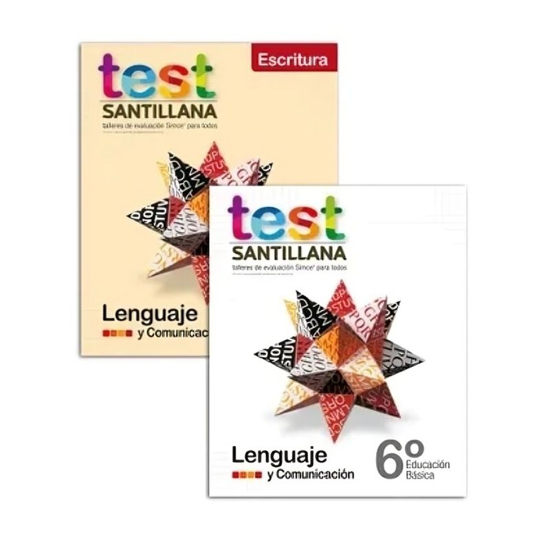 TOP10BOOKS - TEXTO TEST 6 BÁSICO LENGUAJE / SANTILLANA / SANTILLANA