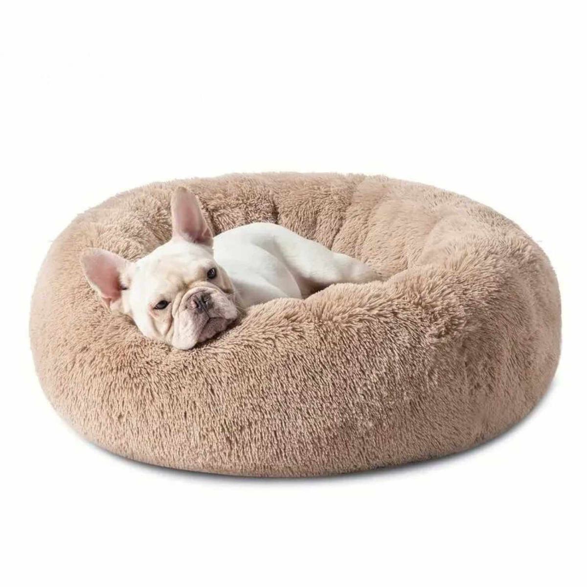 GENERICO - Cama para mascotas ultra suave 70 cm beige