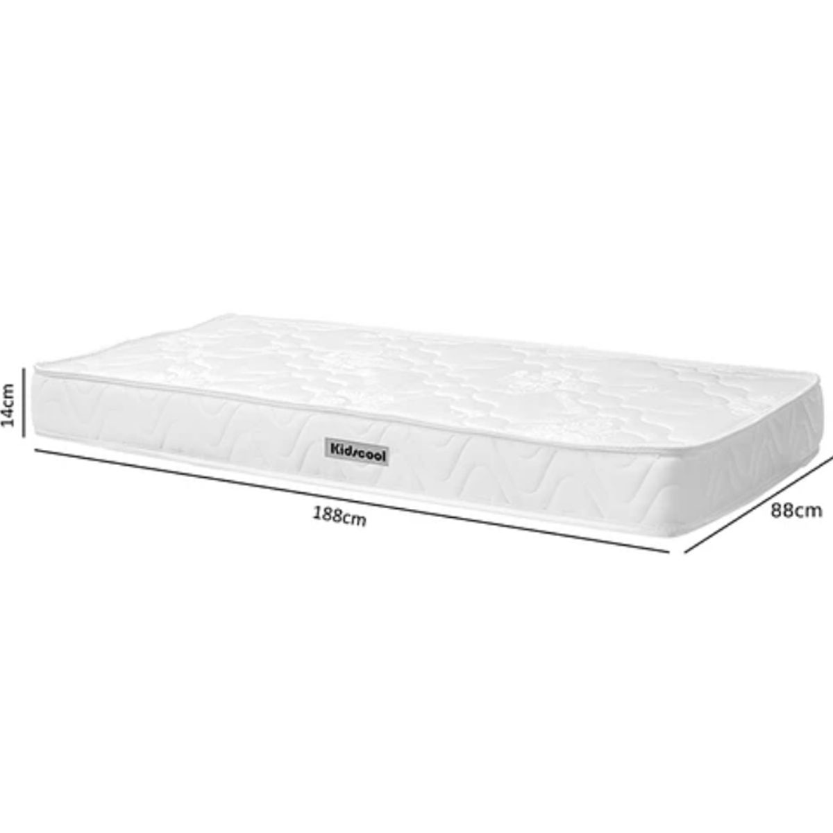 KIDSCOOL - Colchon Infantil 188x 88x 14 cm