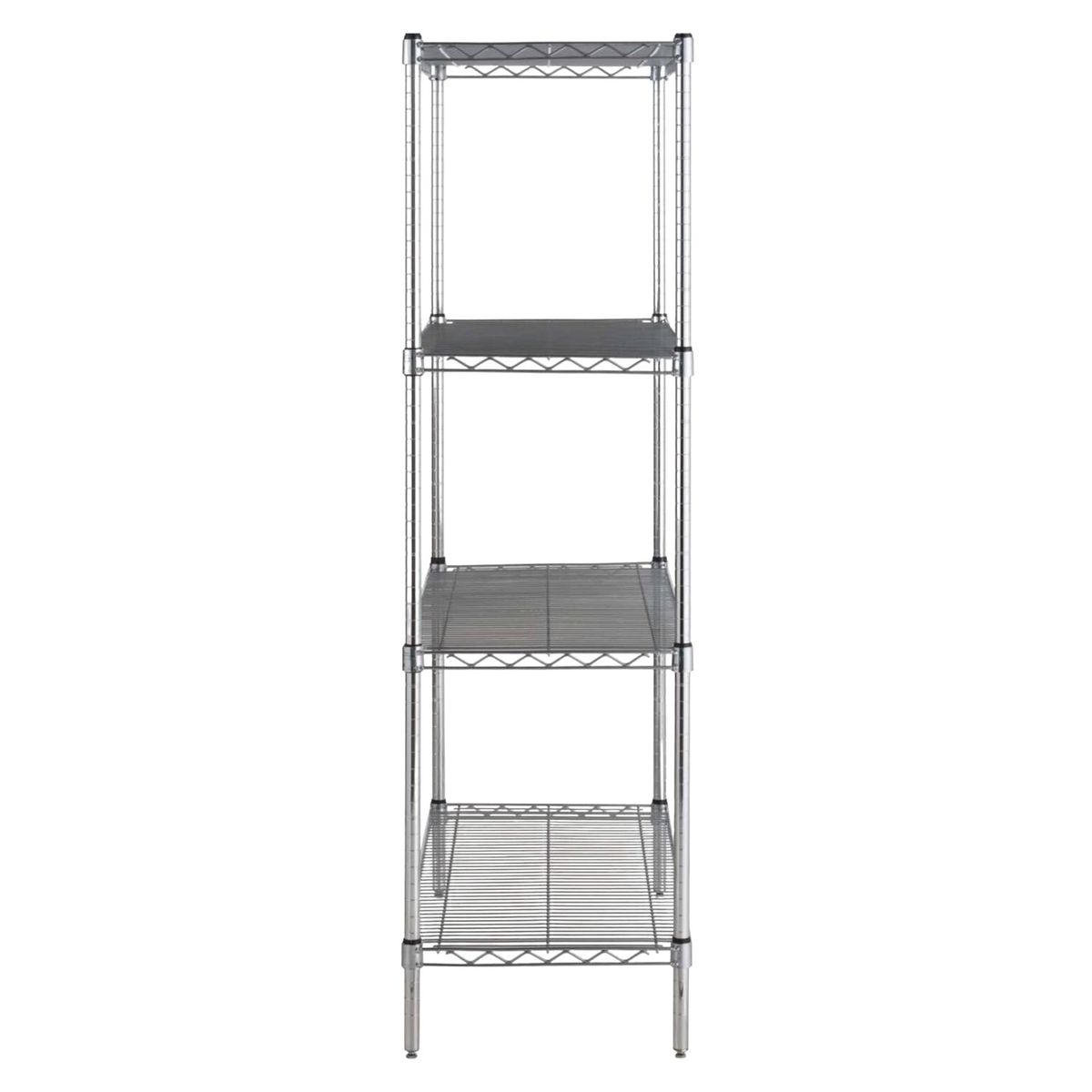 BOZZO - Estanteria Microcromada 4 bandejas 90 cms