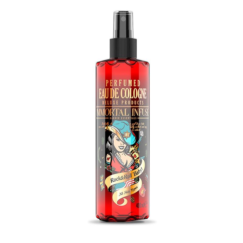 IMMORTAL INFUSE - Perfume Para Barba Rock Roll 400ml Immortal.