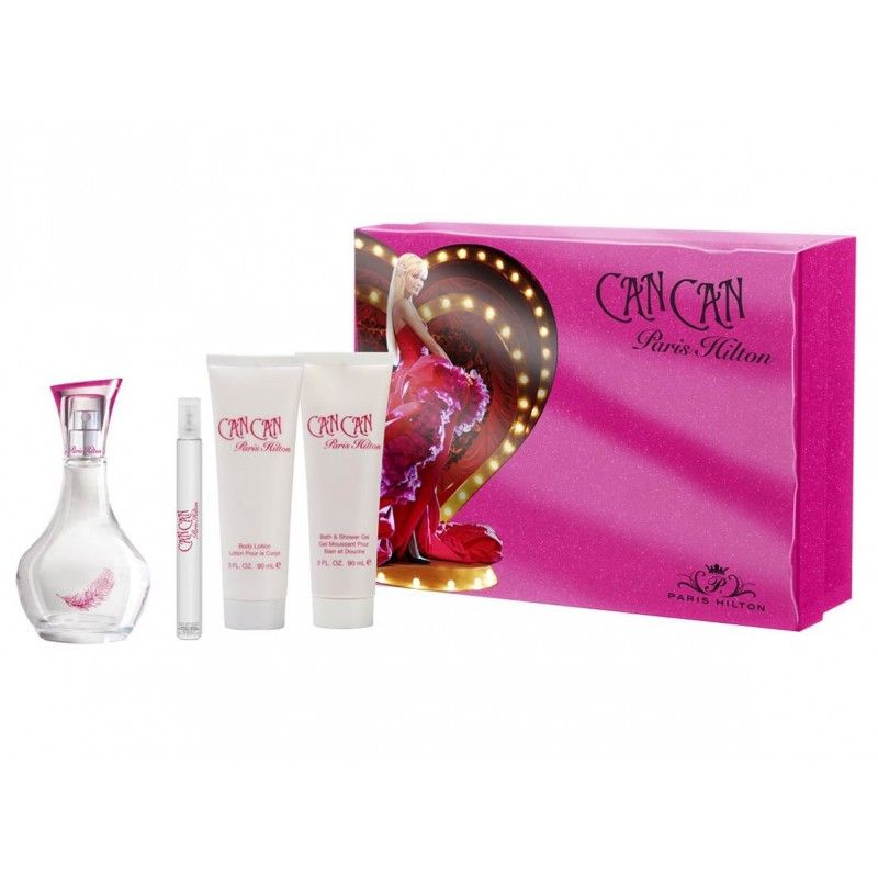 PARIS HILTON - SET PARIS HILTON CAN CAN 100 ML EDP+10ML+BL 90ML+SG 90ML.