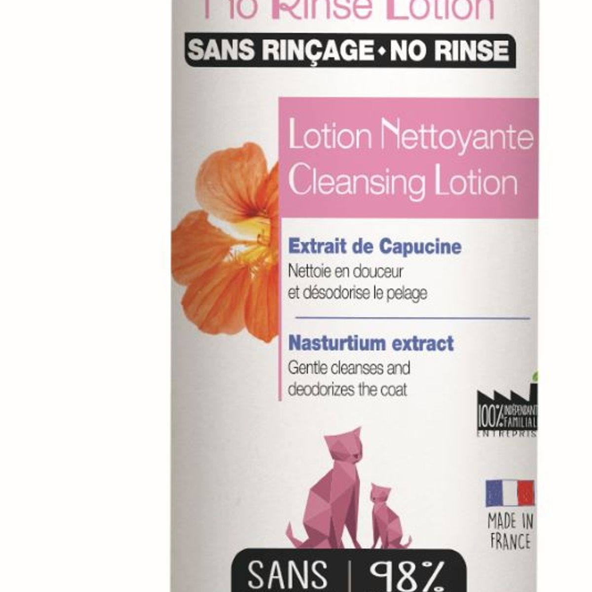 BIOGANCE - Loción En Seco Para Gatos no Rinse Lotion Cat Biogance.