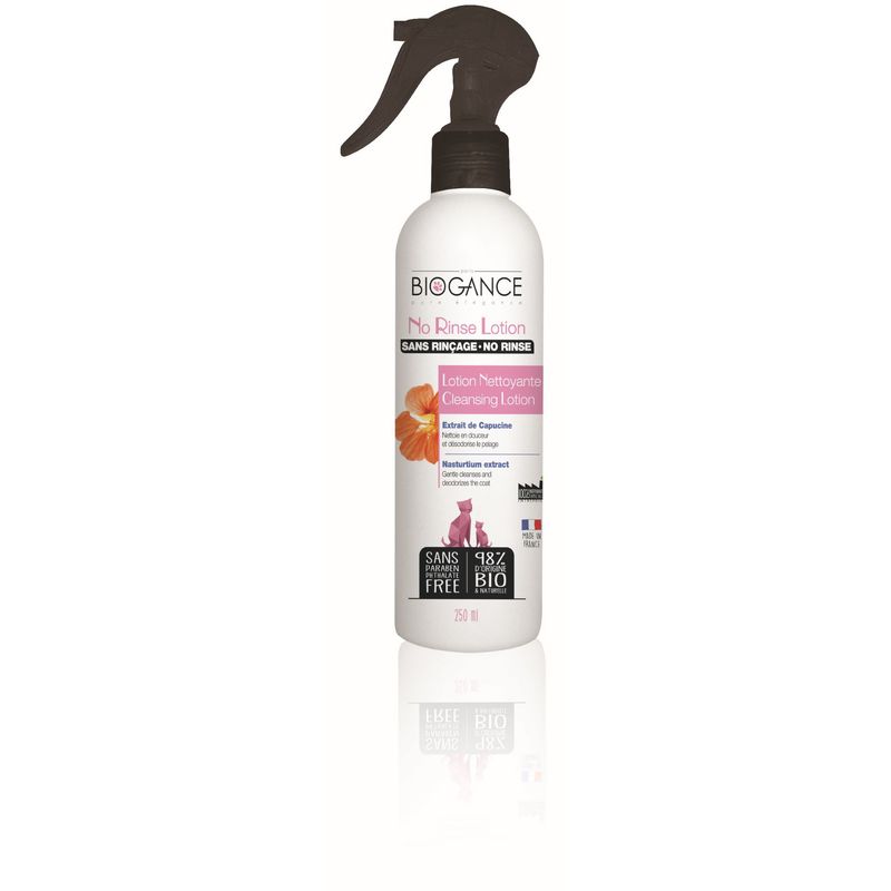 BIOGANCE - Loción En Seco Para Gatos no Rinse Lotion Cat Biogance.