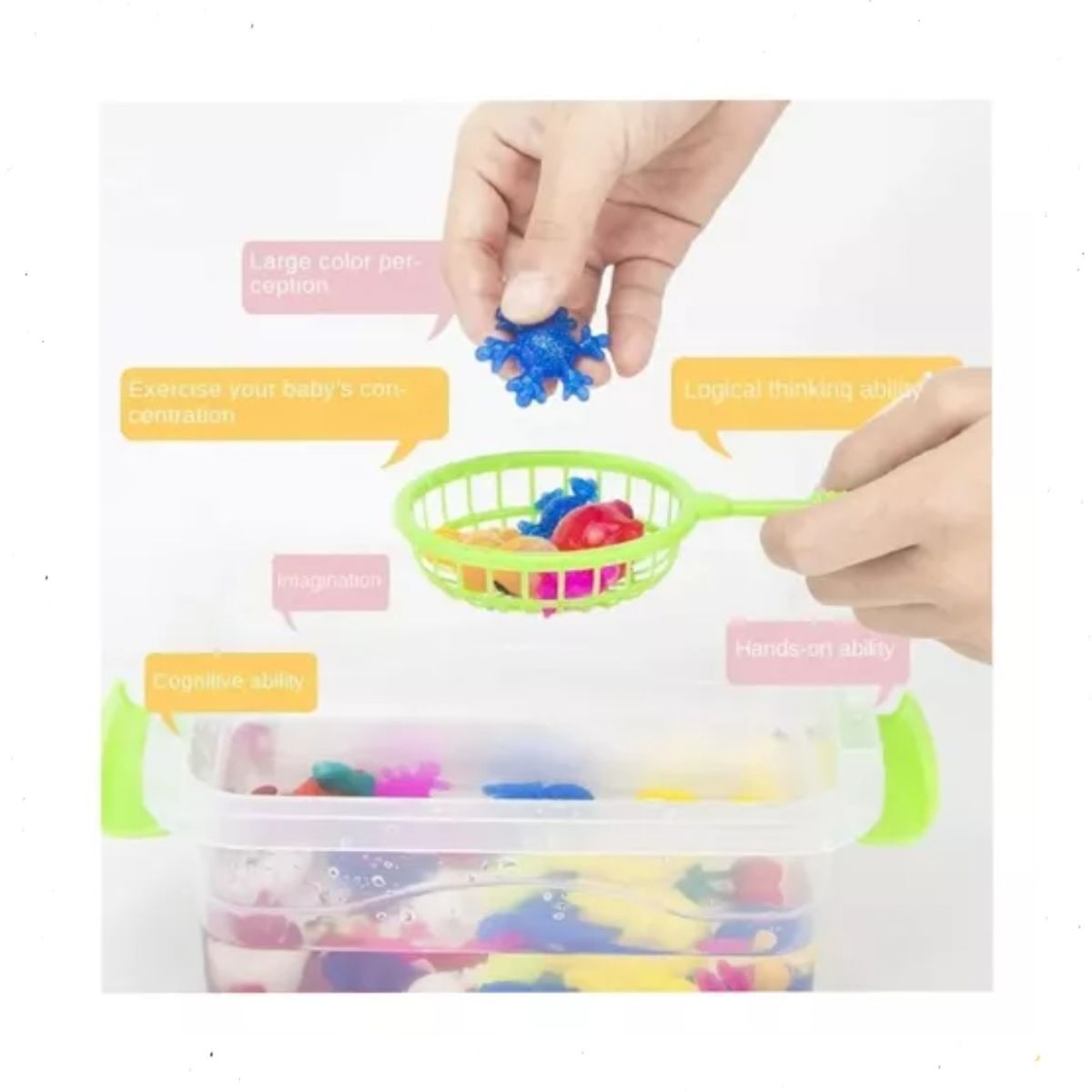 GENERICO - Kit De Creacion De Juguetes Acuaticos Gel Magico Elfo 13 Pcs