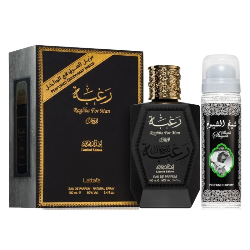 LATTAFA - PERFUME LATTAFA RAGHBA MAN 100 ML EDP