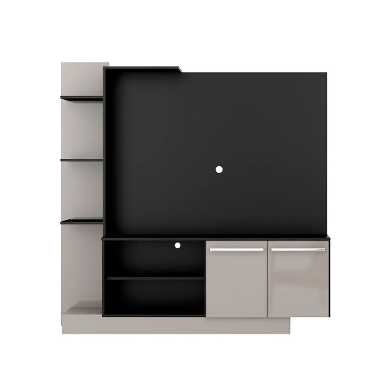 BE DESIGN - RACK VERONA NEGRO / FUME - BE DESIGN - 2473.0015