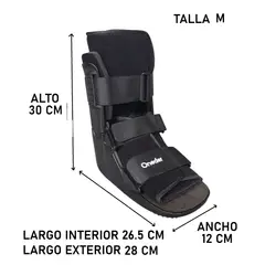 GENERICO - Bota Ortopédica Corta Cam Walker Adultos Premium Oneder Talla M