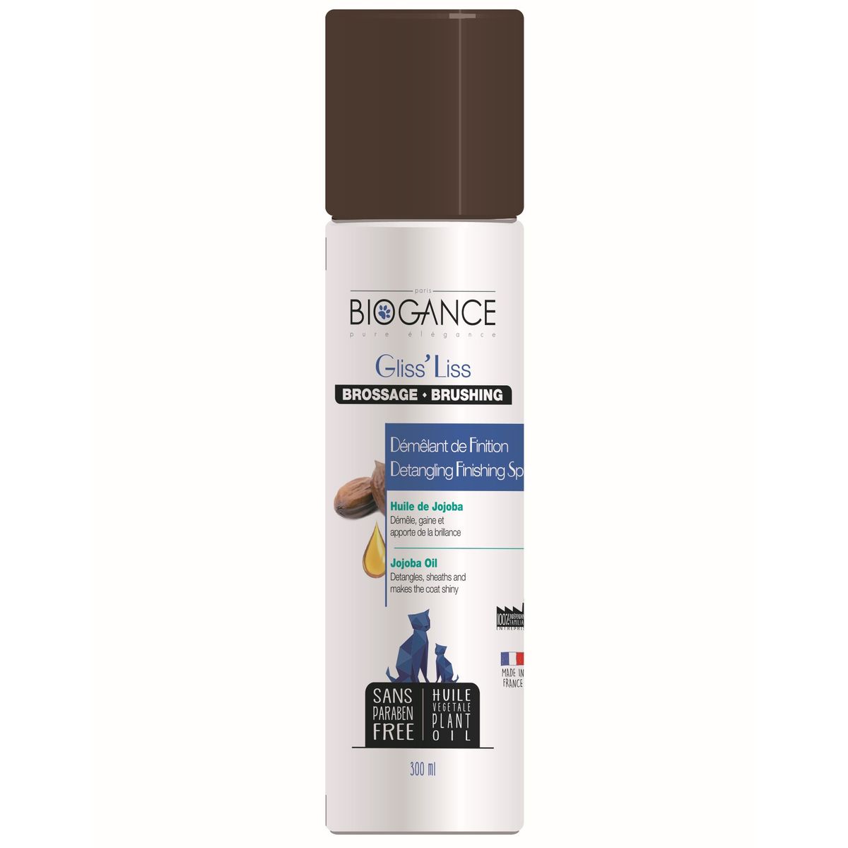 BIOGANCE - Desenredante y Abrillantador Gliss Liss Cat 300 Ml