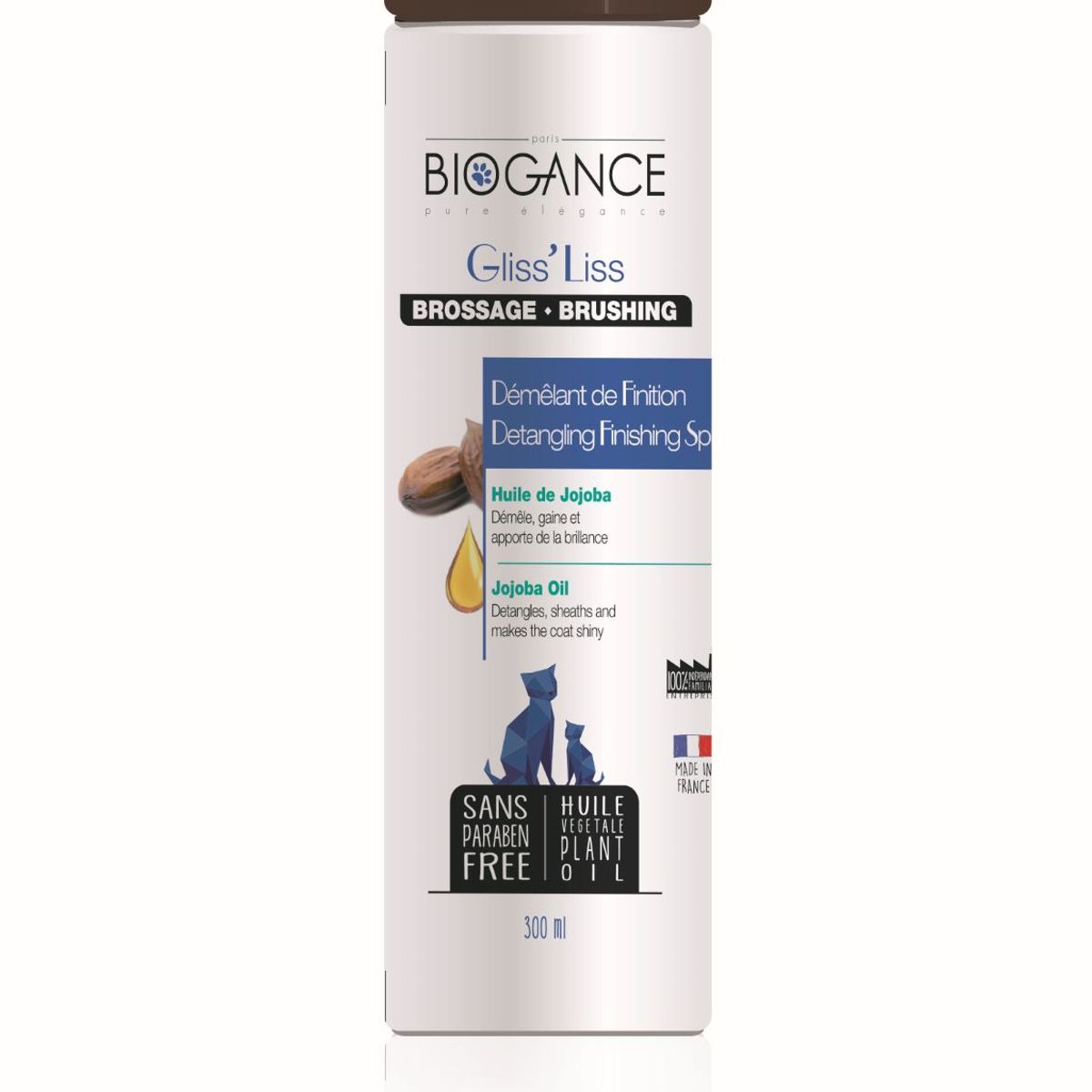 BIOGANCE - Desenredante y Abrillantador Gliss Liss Cat 300 Ml