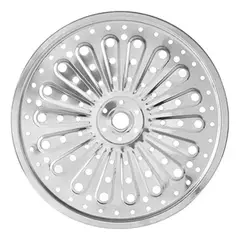 OEM - Set 02 Rejillas Soporte De Vapor 28cm Acero Inoxidable