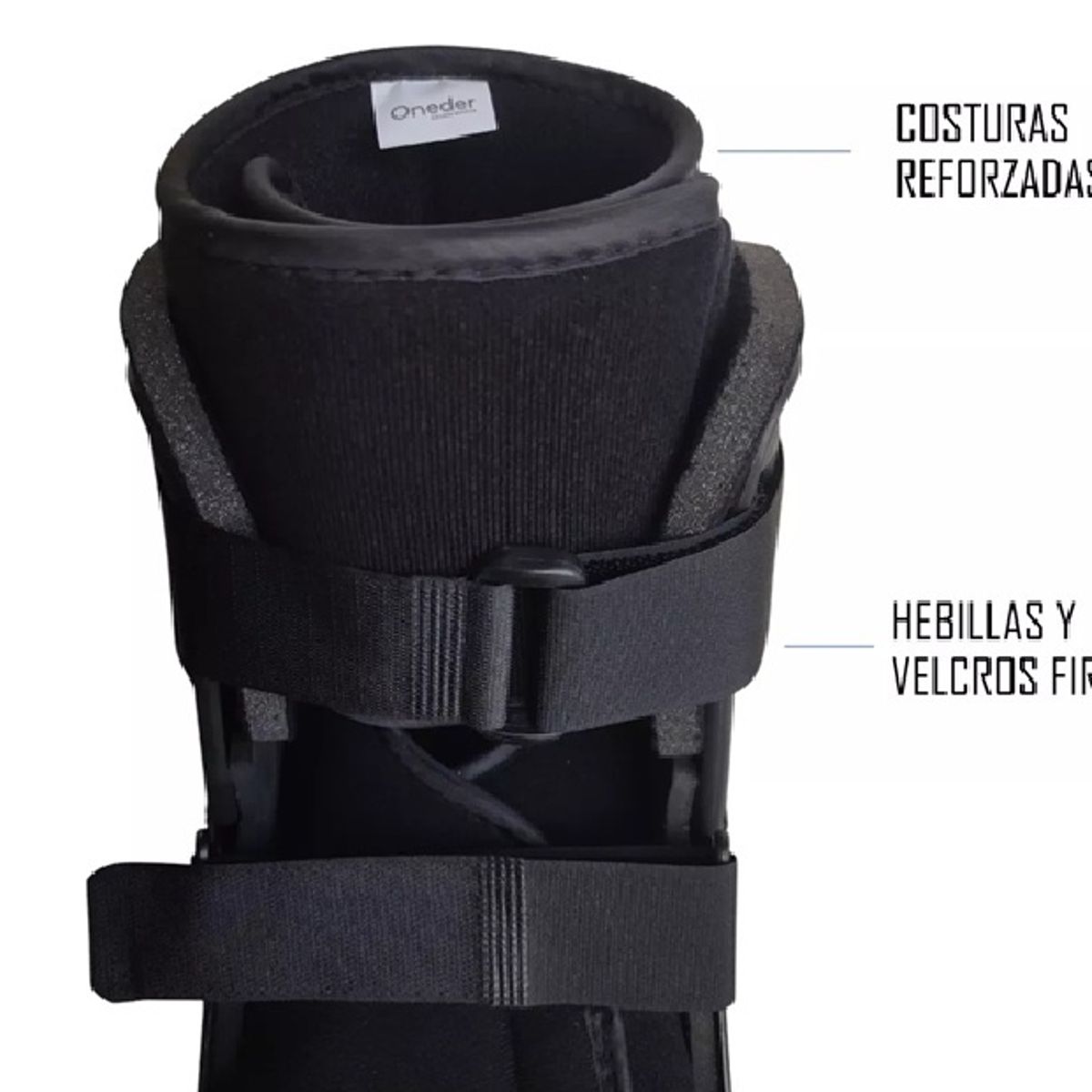 GENERICO - Bota Ortopédica Corta Cam Walker Adultos Premium Oneder Talla L