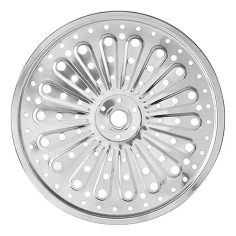 OEM - Set 02 Rejillas Soporte De Vapor 30cm Acero Inoxidable