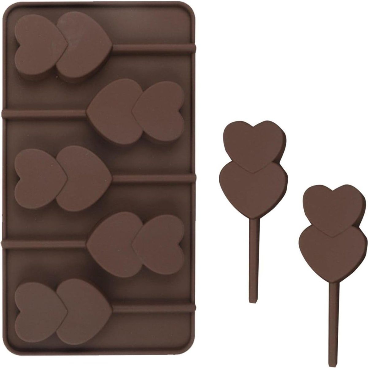 OEM - Set 03 Molde Silicona Para Galletas De Chocolate