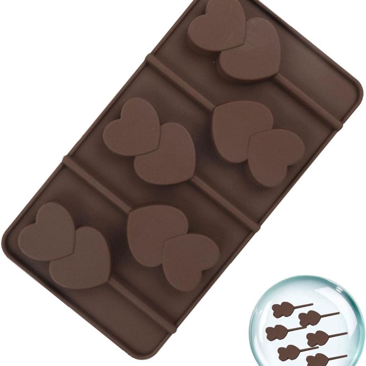 OEM - Set 03 Molde Silicona Para Galletas De Chocolate