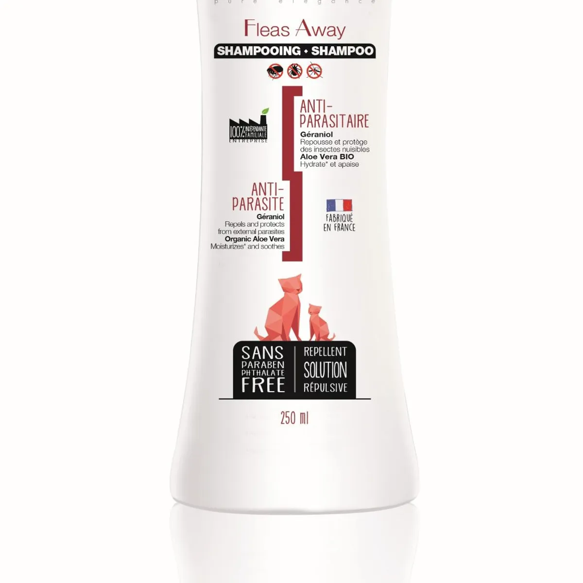 BIOGANCE - Shampoo Fleas Away Cat 250 Ml, Biogance..