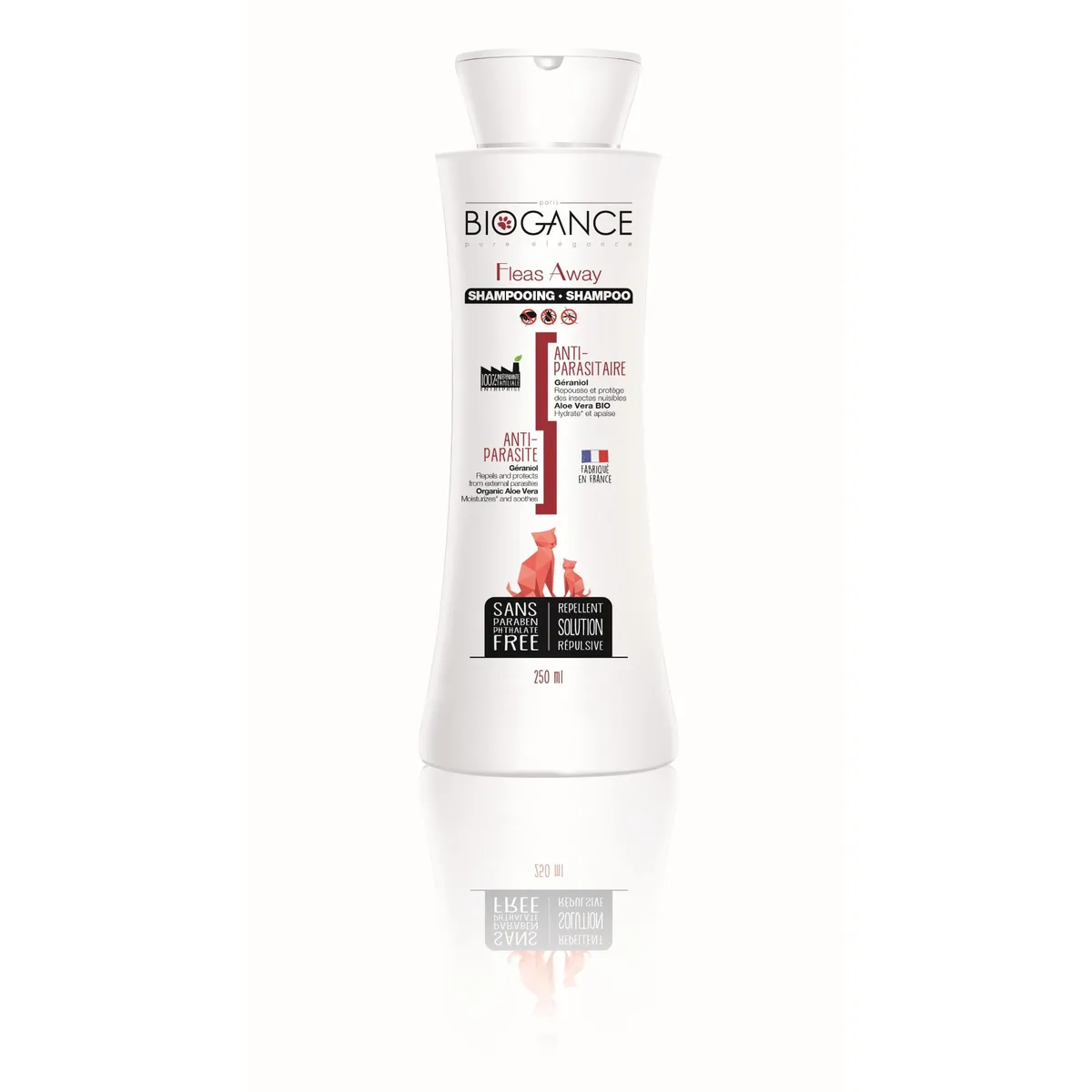 BIOGANCE - Shampoo Fleas Away Cat 250 Ml, Biogance..