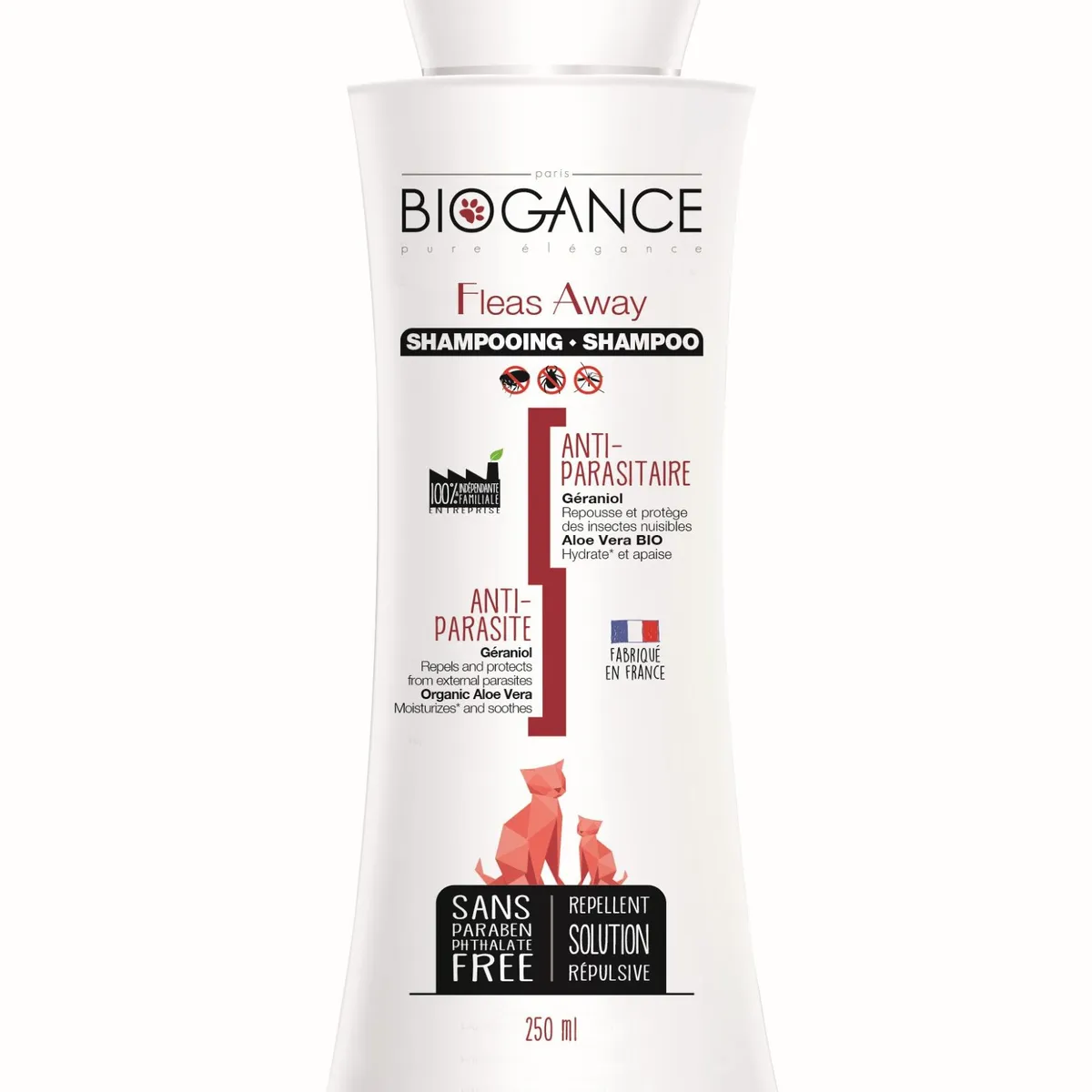 BIOGANCE - Shampoo Fleas Away Cat 250 Ml, Biogance..