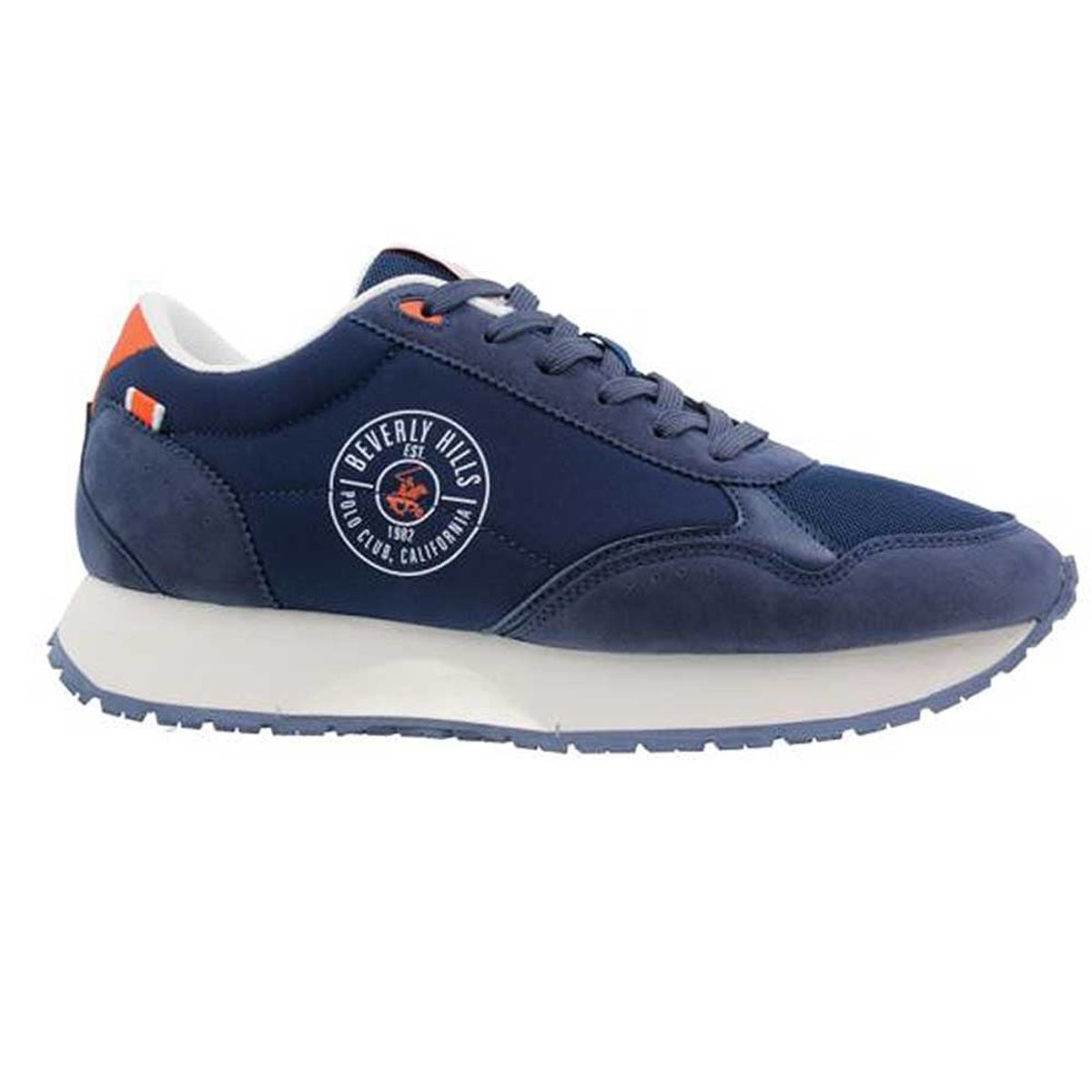 BEVERLY HILLS POLO CLUB - Zapatilla Hombre Navy Royal Beverly Hills Polo Club