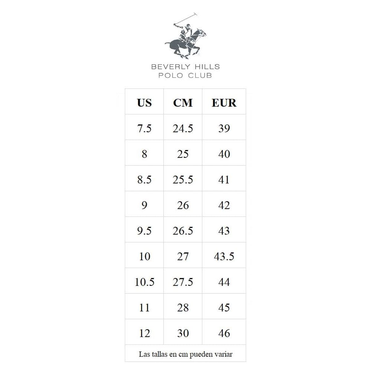 BEVERLY HILLS POLO CLUB - Zapatilla Hombre Navy Royal Beverly Hills Polo Club