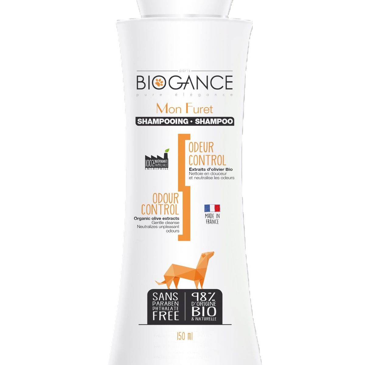 BIOGANCE - Shampoo Para Huron 150 Ml, Biogance