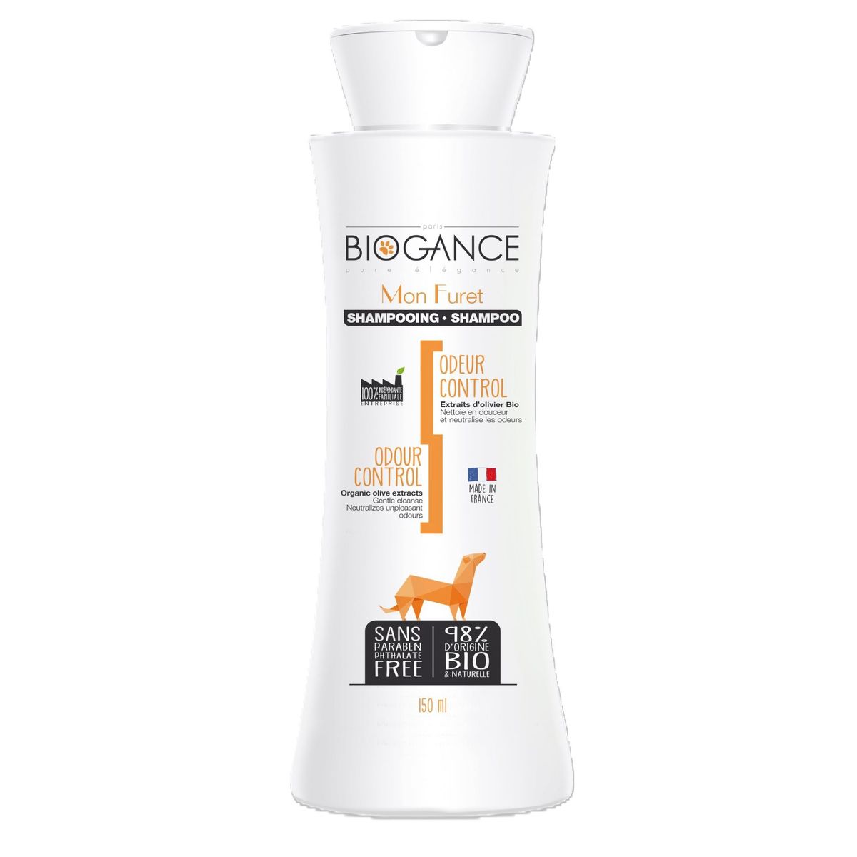 BIOGANCE - Shampoo Para Huron 150 Ml, Biogance