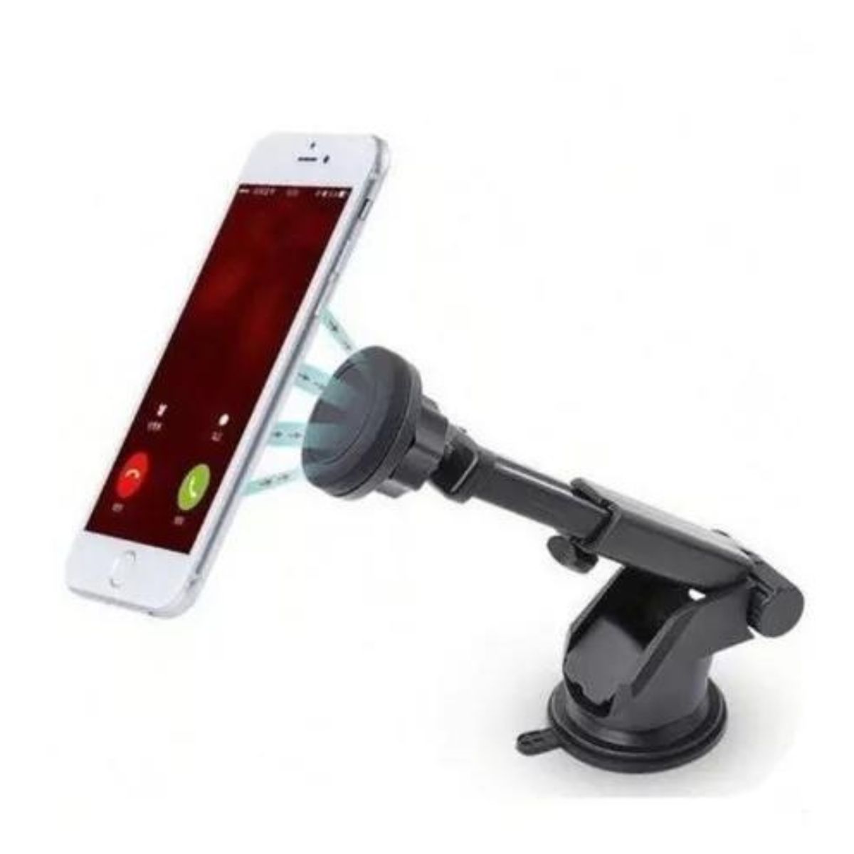 GENERICO - Soporte Magnético Celular Auto Ventosa Iman Brazo Extensible