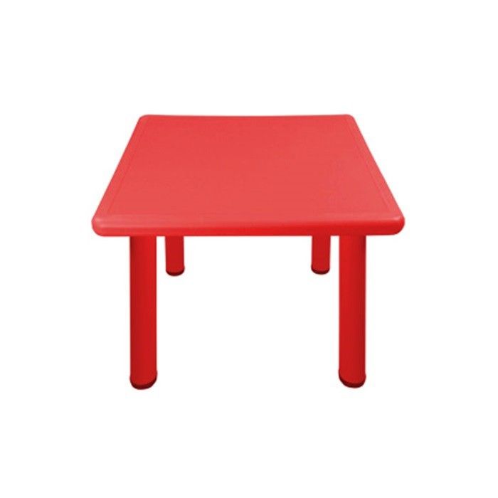 Mesa Infantil Cuadrada Roja