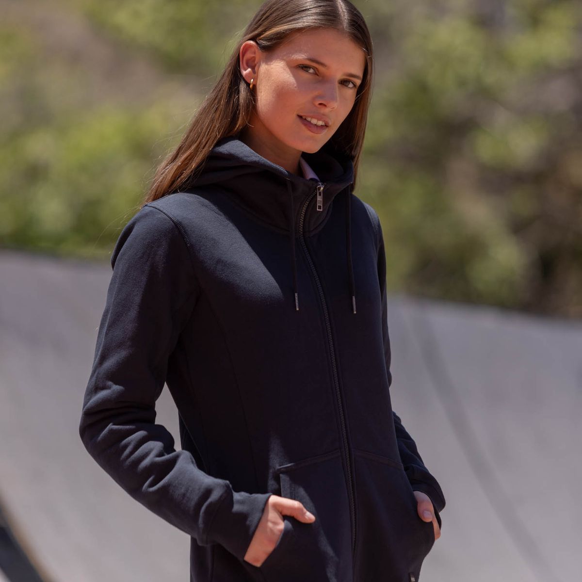 MAUI AND SONS - Poleron Mujer Escolar 5E113-WC20 Azul Maui and Sons MAUI AND SONS