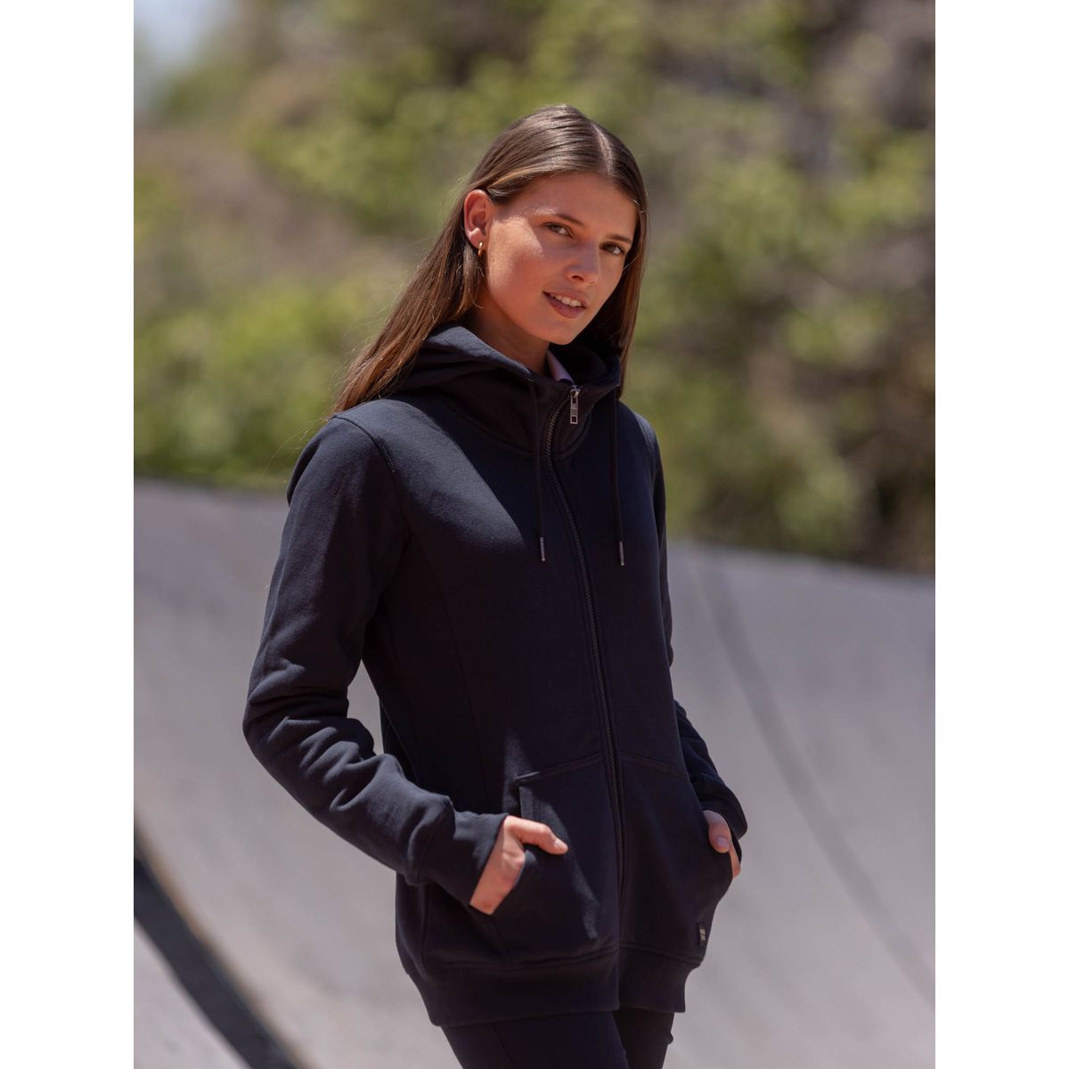 MAUI AND SONS - Poleron Mujer Escolar 5E113-WC20 Azul Maui and Sons MAUI AND SONS